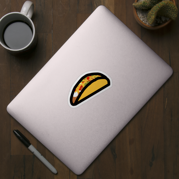 Favorite Food It is a Taco by ellenhenryart